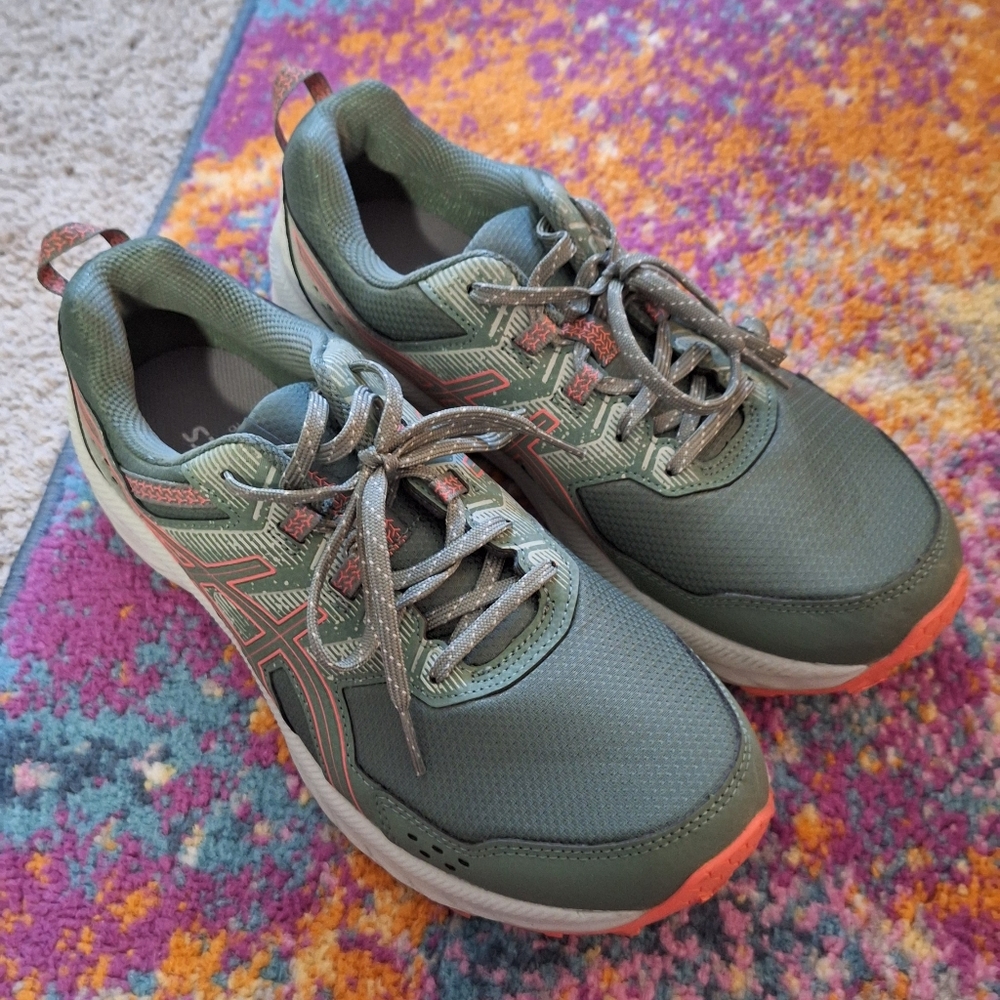 ASICS Green Athletic Sneakers size 10.5